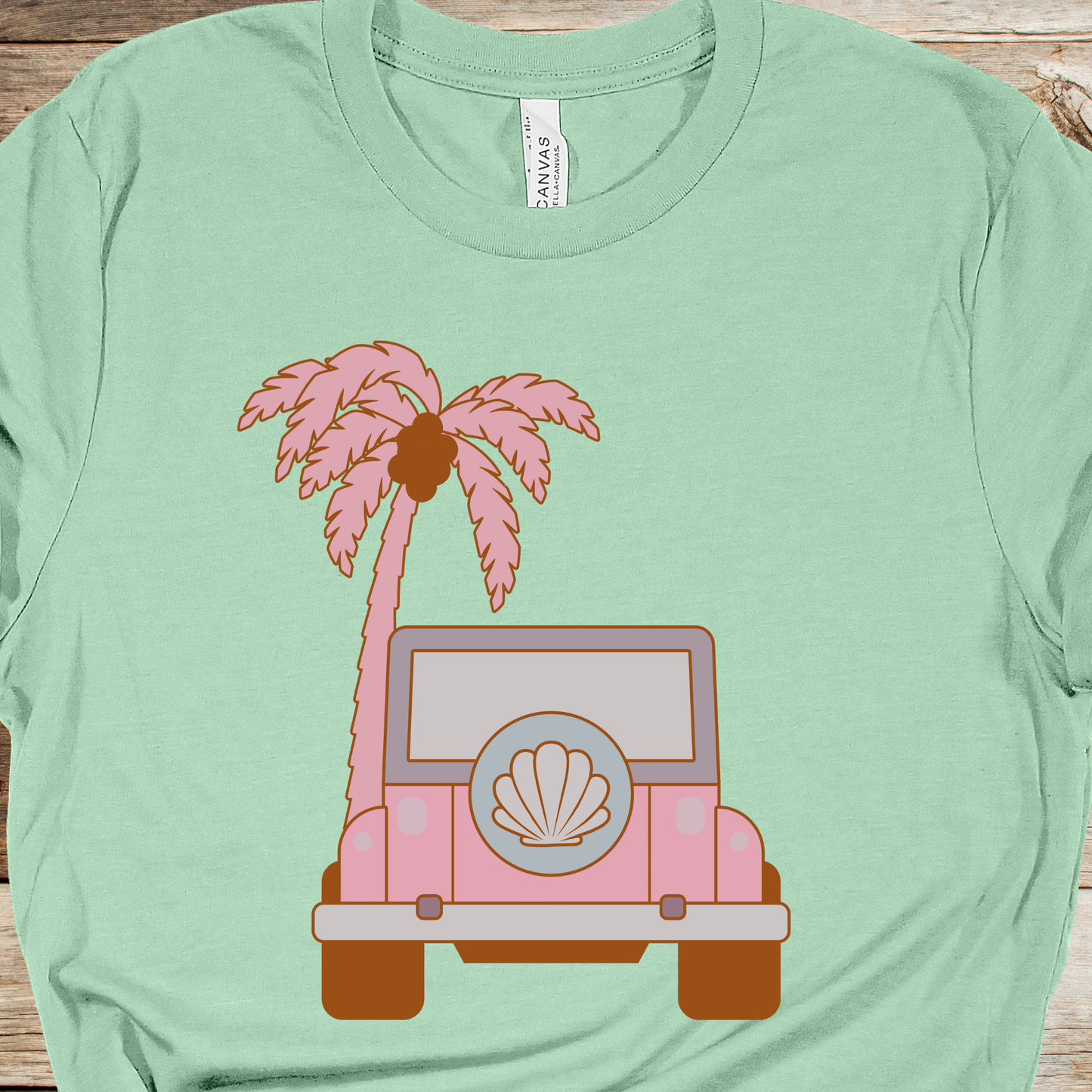 Tropical Girl Graphic Tee