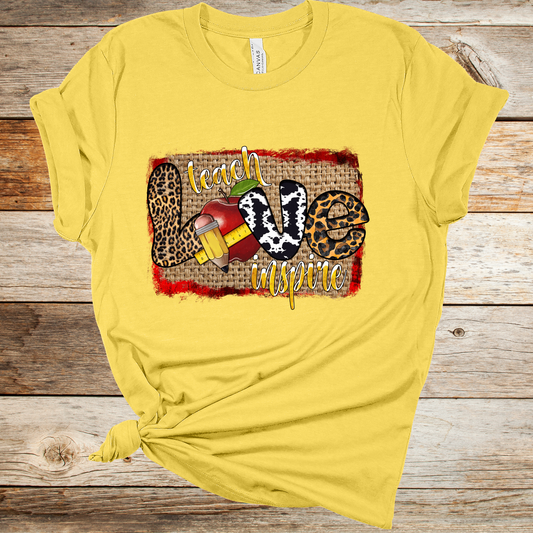 Teach Love Inspire Graphic Tee