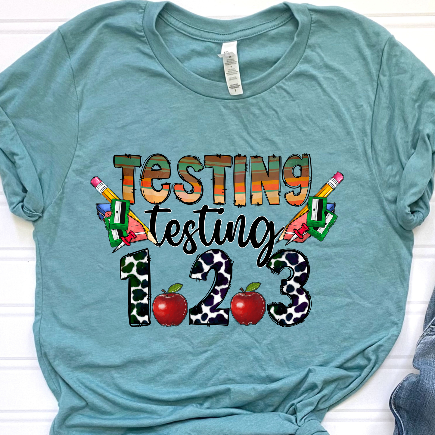 Testing Testing 123 Graphic Tee