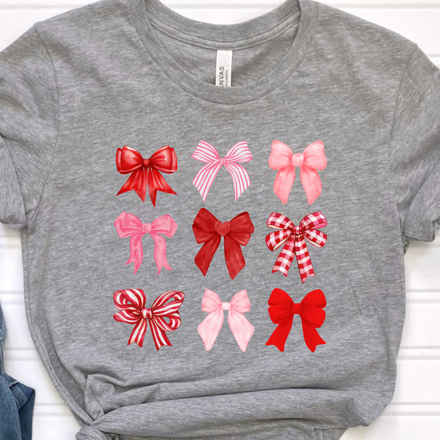 Girly Bows Graphic Tee
