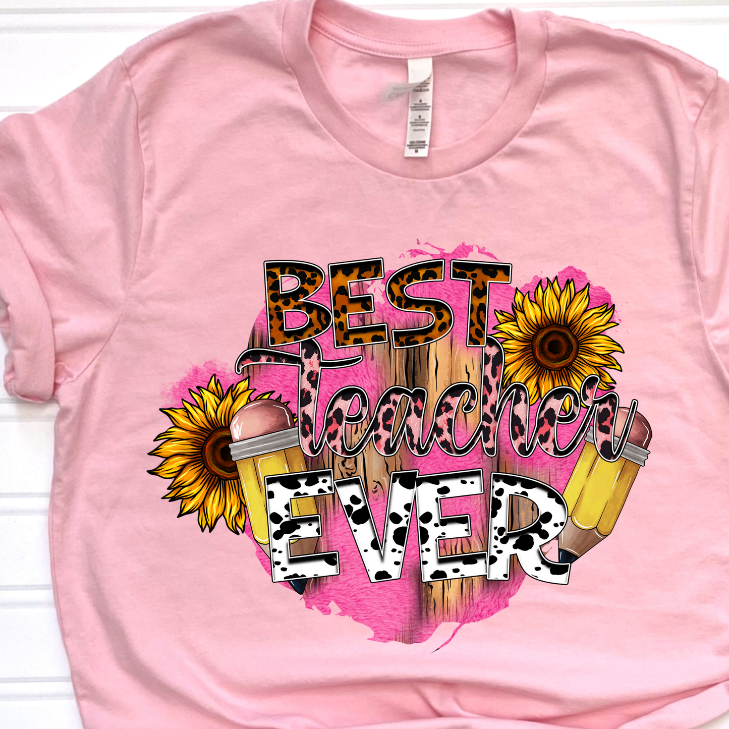 Pink Teacher Graphic Tee