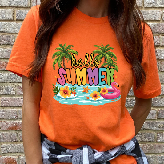 Hello Summer Graphic Tee