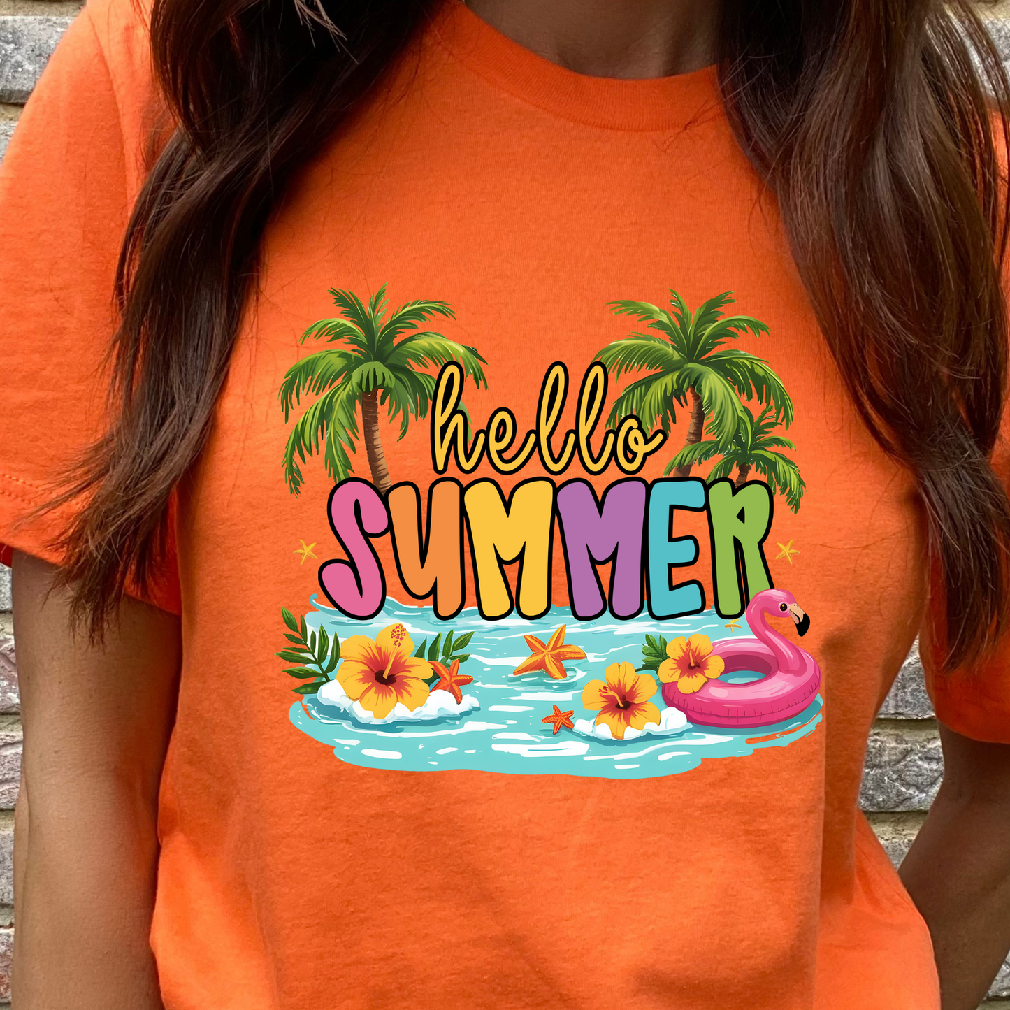 Hello Summer Graphic Tee
