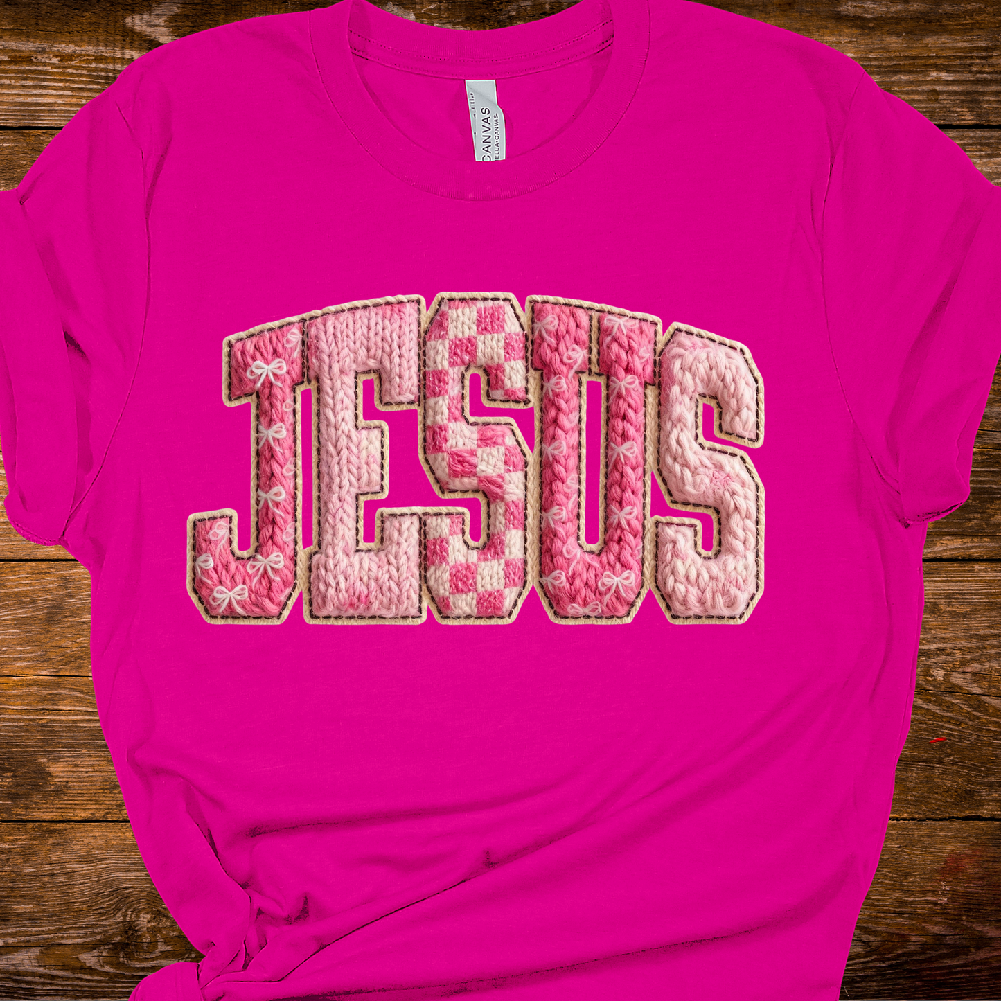 Jesus Pink Graphic Tee