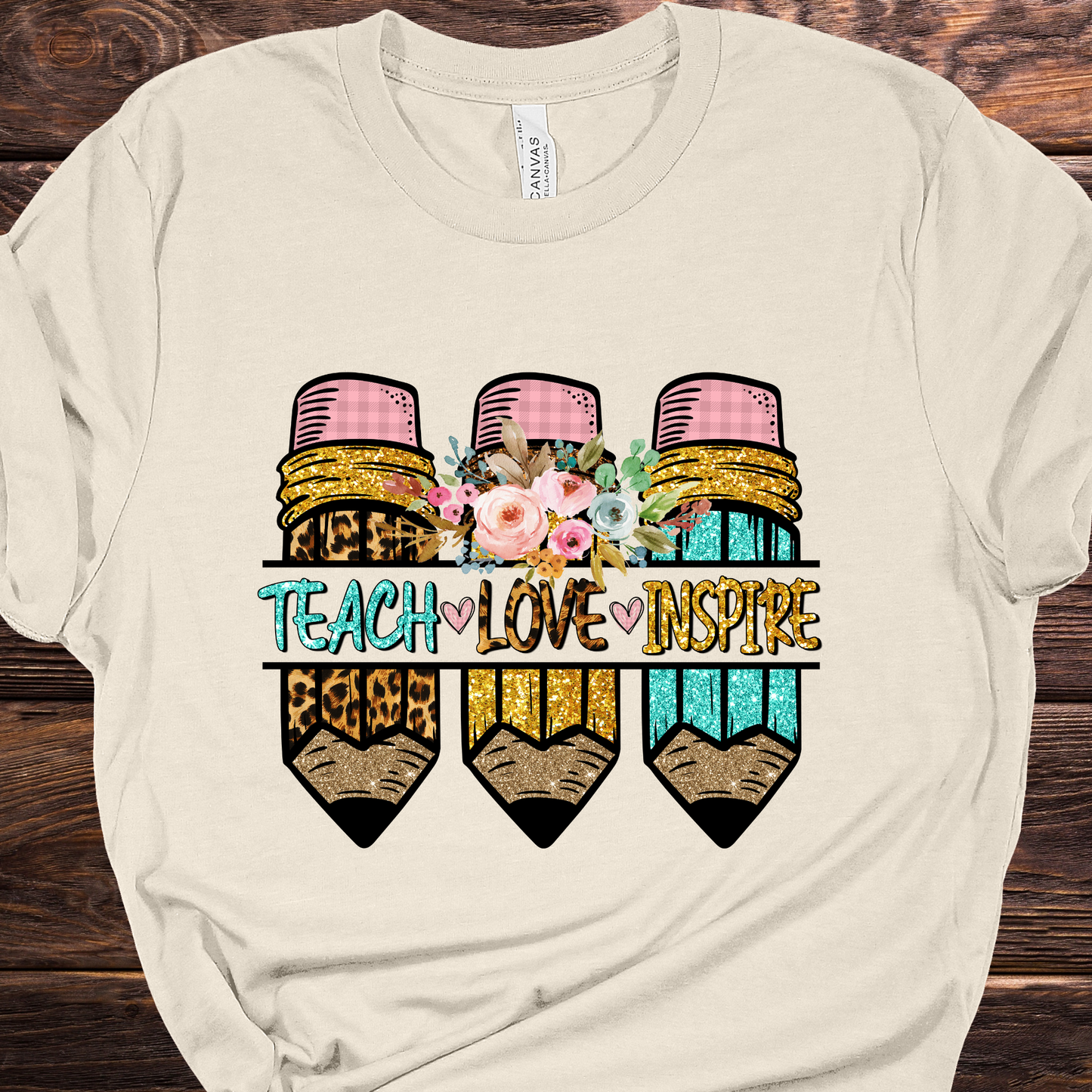 Teach Pencil Graphic Tee