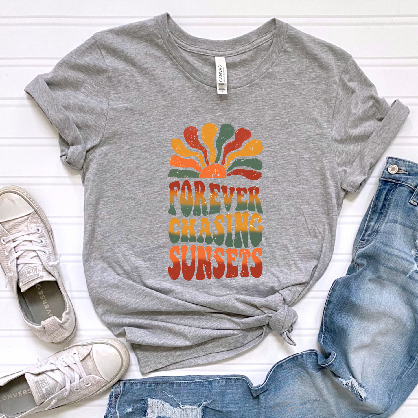 Forever Chasing Sunsets Graphic Tee