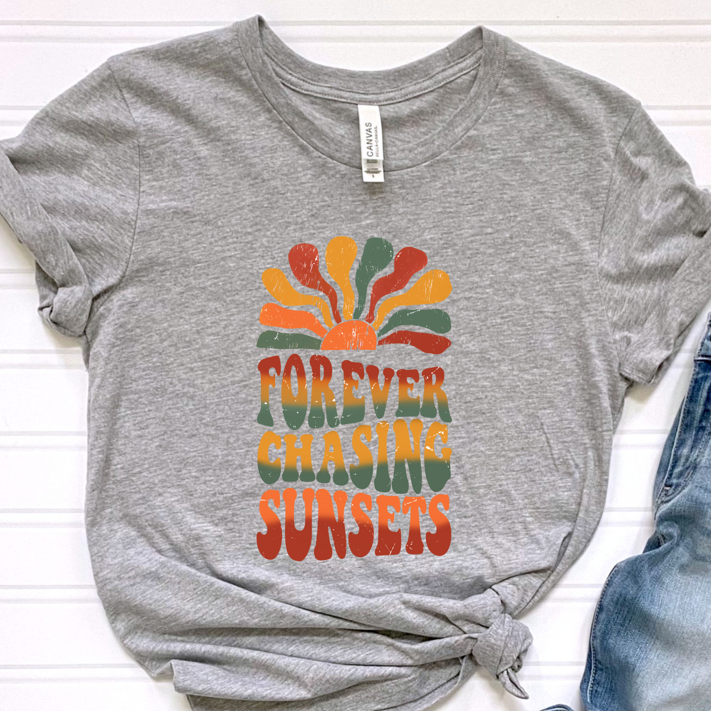 Forever Chasing Sunsets Graphic Tee