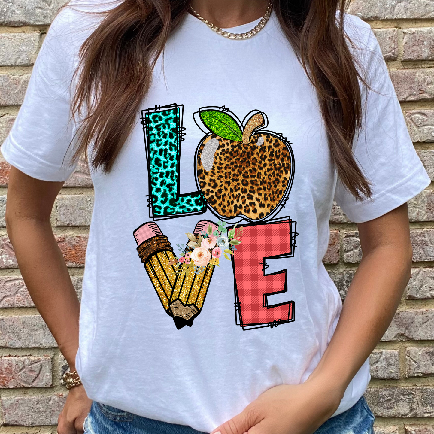 Teacher Love Graphic Tee