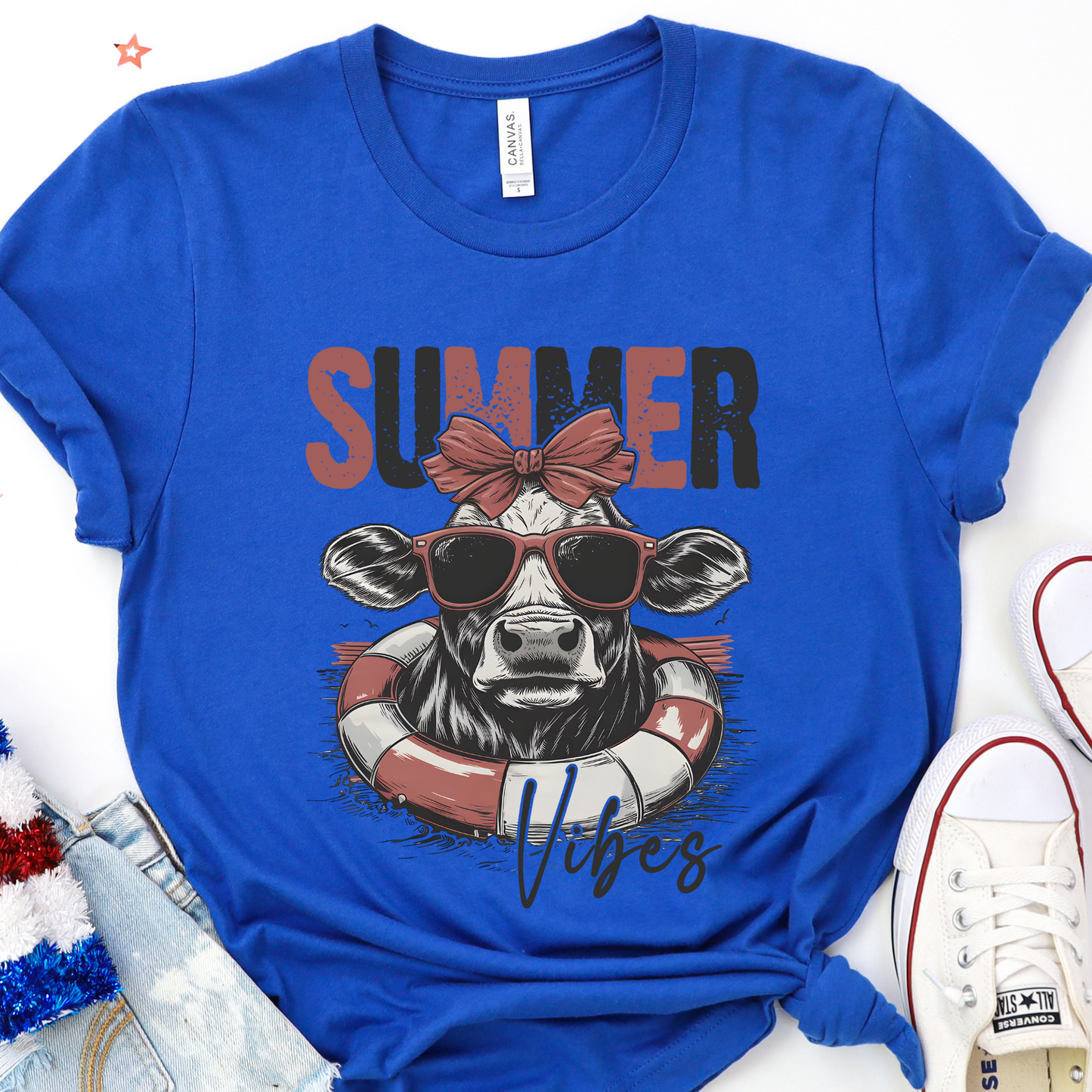 Floating Heifer Graphic Tee
