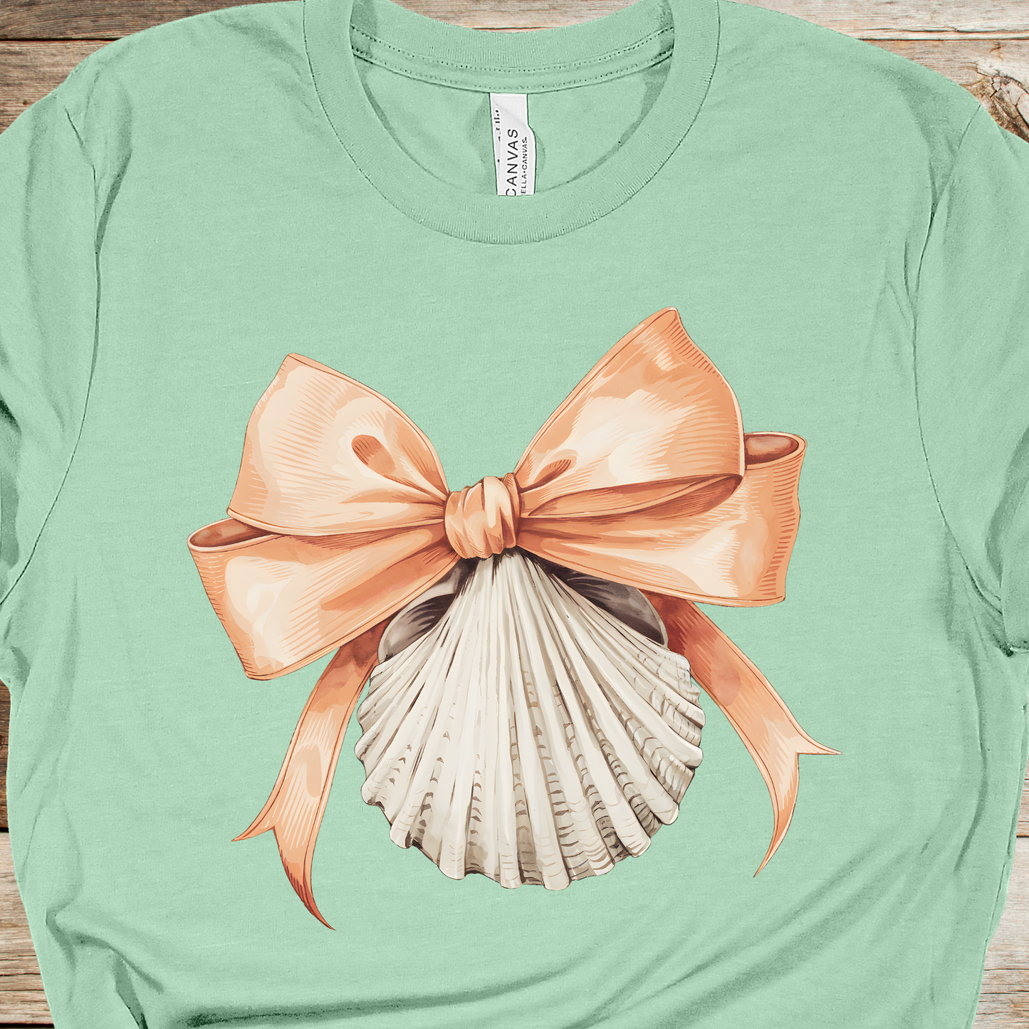 Shell Bow Graphic Tee