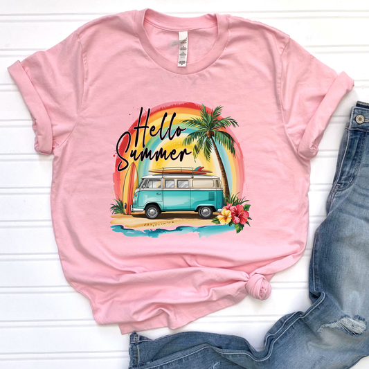 Hello Summer Graphic Tee