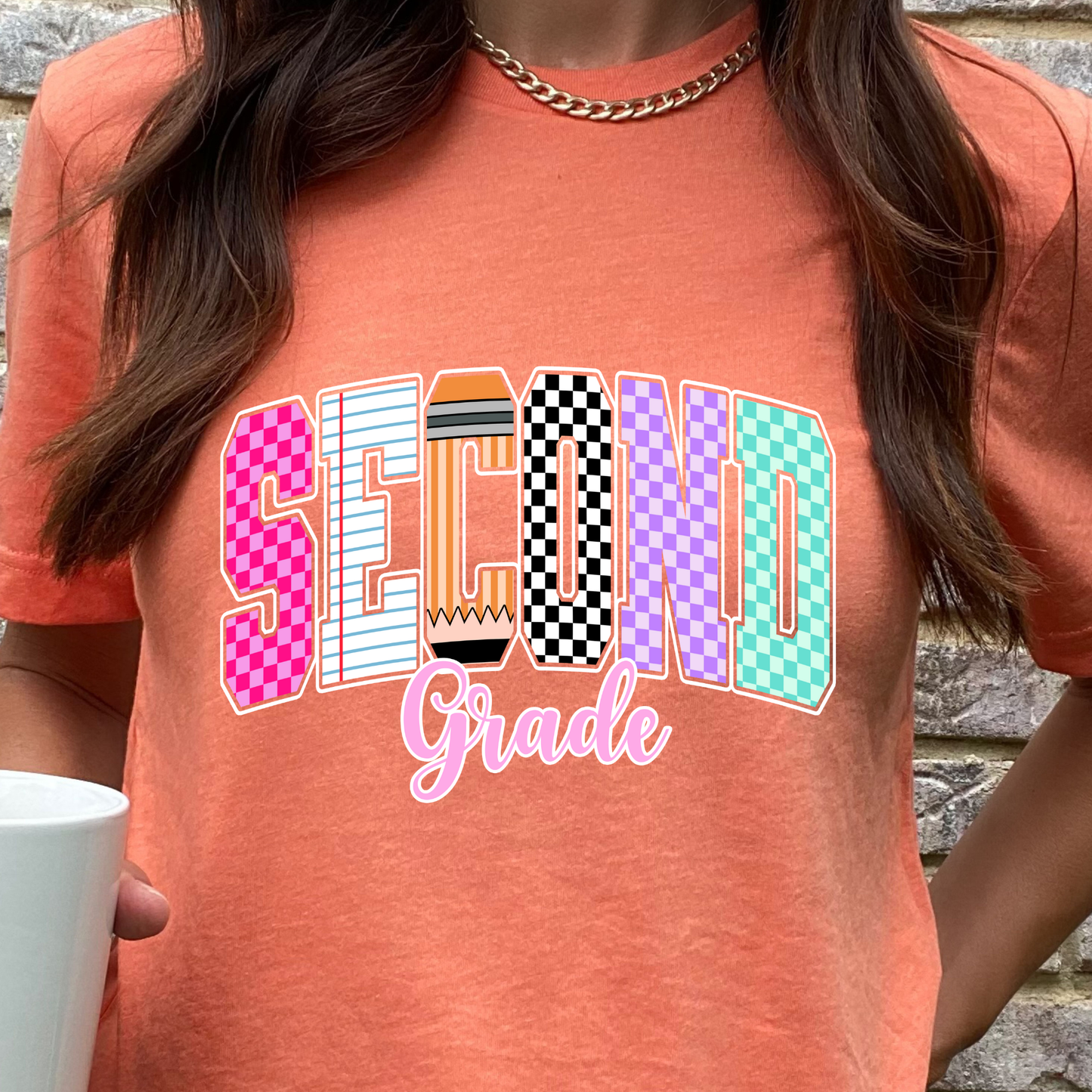 Back to School Second Grade Graphic Tee
