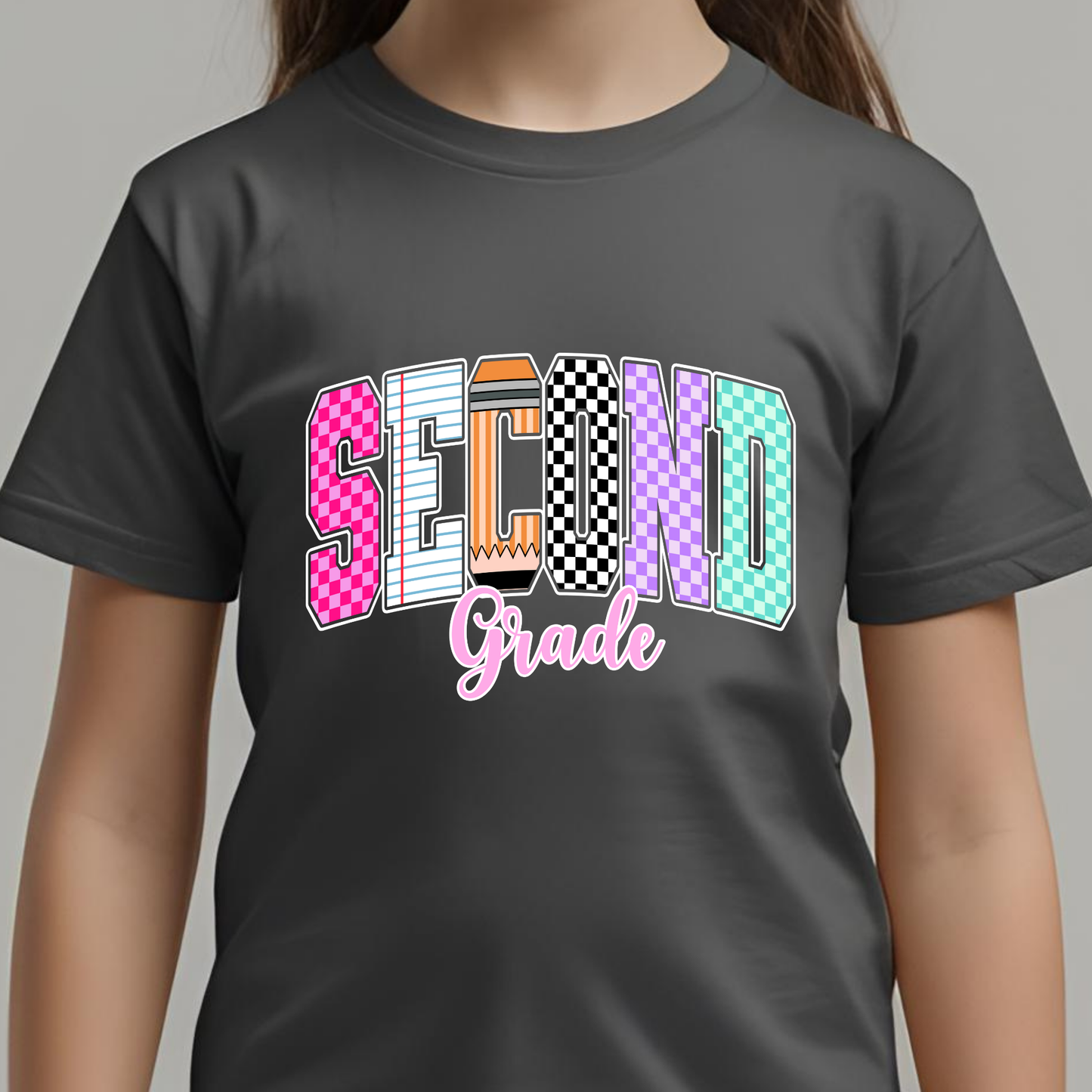Back to School Second Grade Youth Graphic Tee