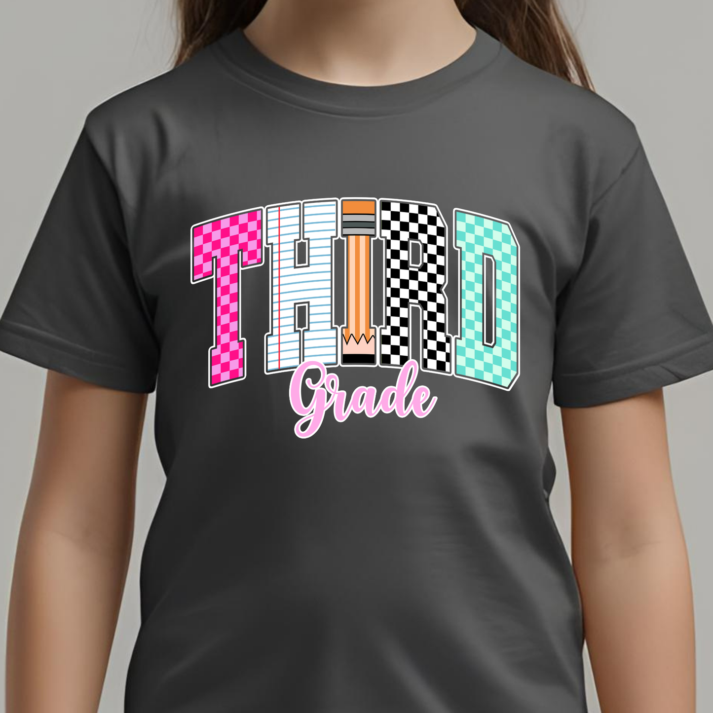 Back to School Third Grade Youth Graphic Tee