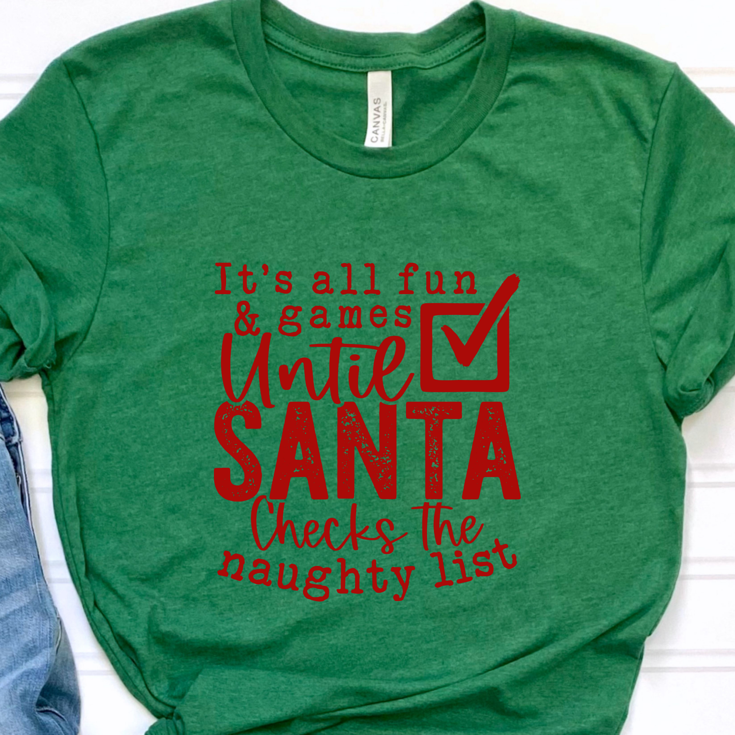 Naughty List Graphic Tee