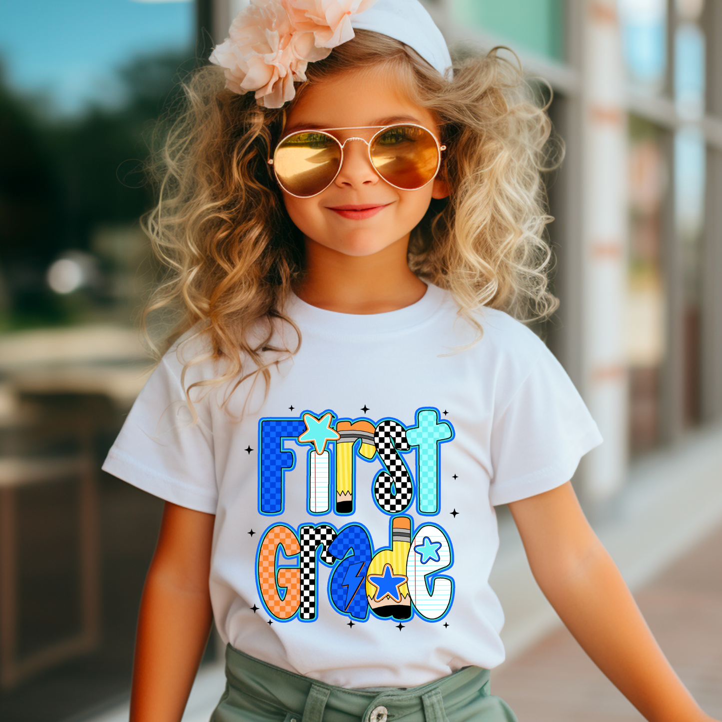 First Grade Youth Graphic Tee