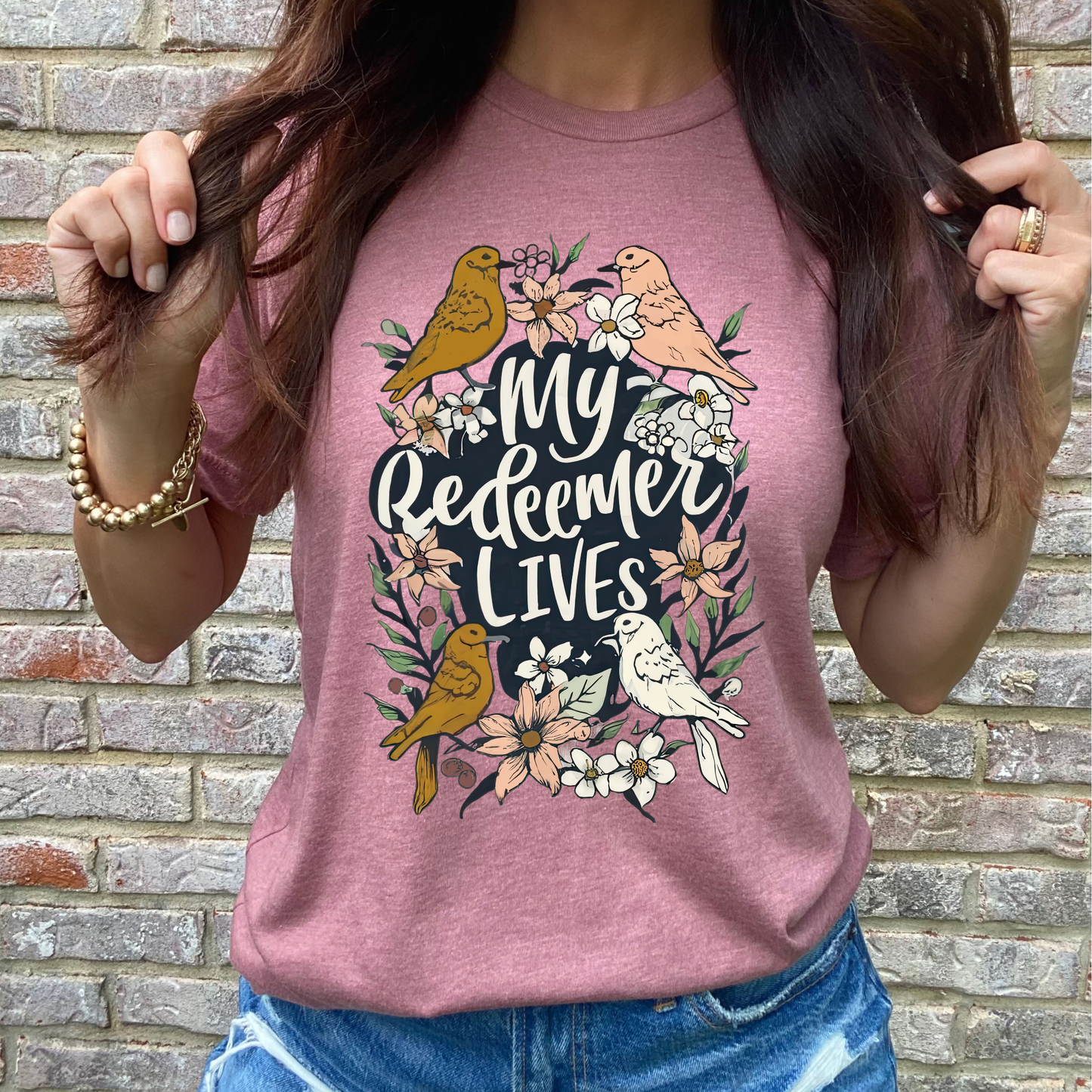 My Redeemer Lives Graphic Tee