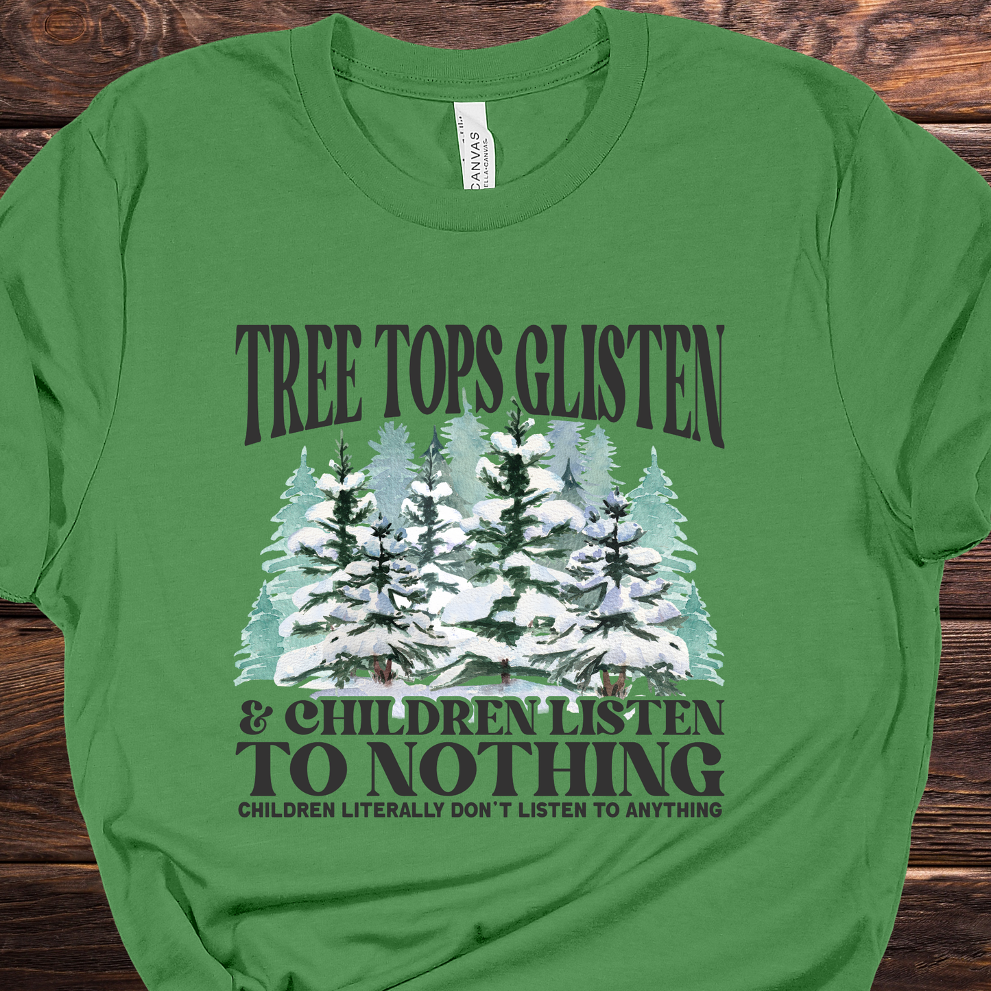 Tree Tops Glisten Graphic Tee