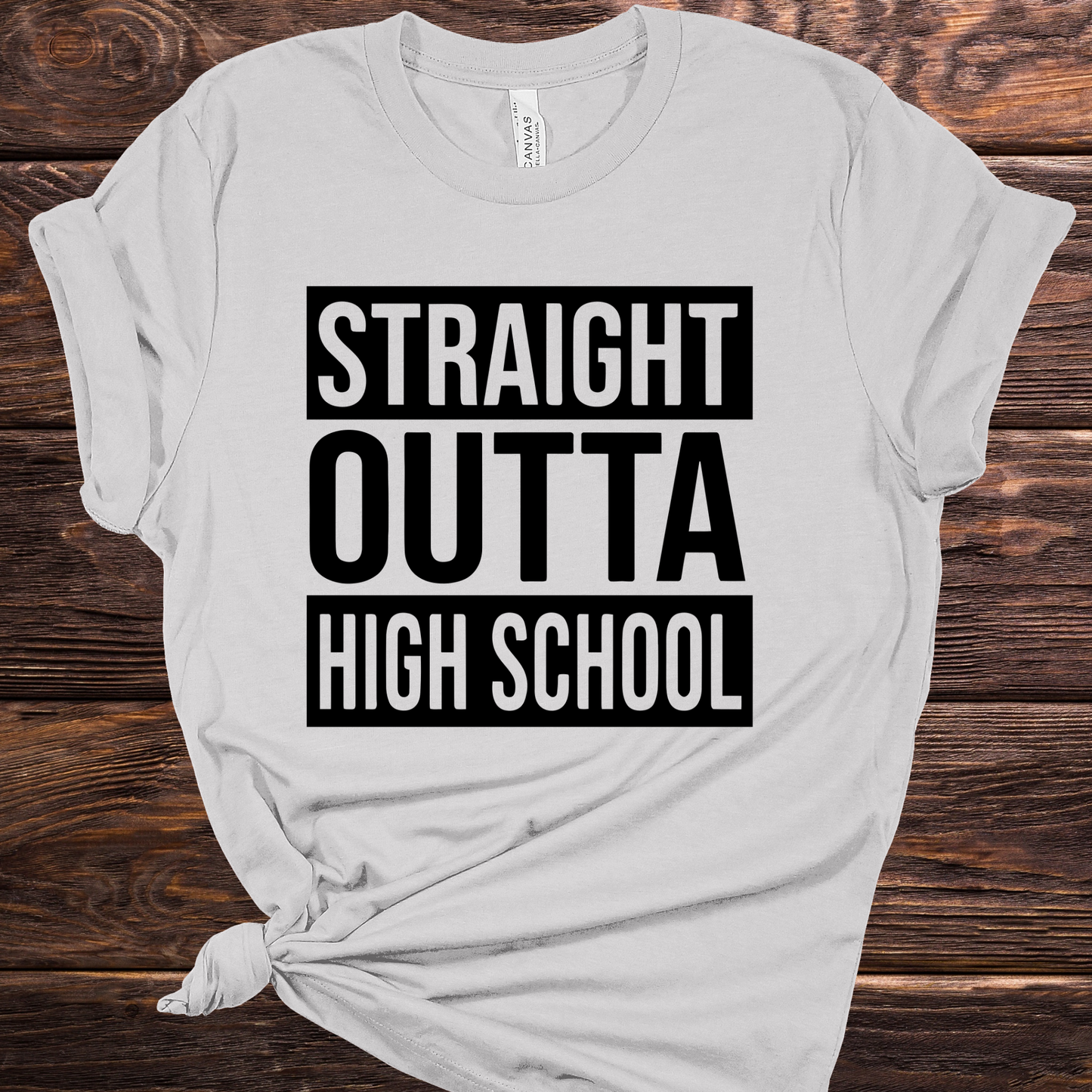 Straight Outta High School Graphic Tee