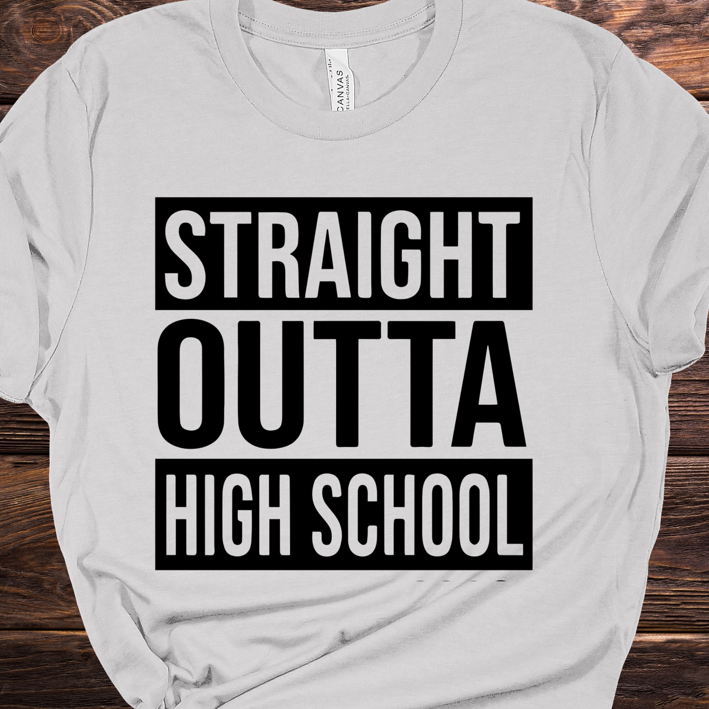 Straight Outta High School Graphic Tee