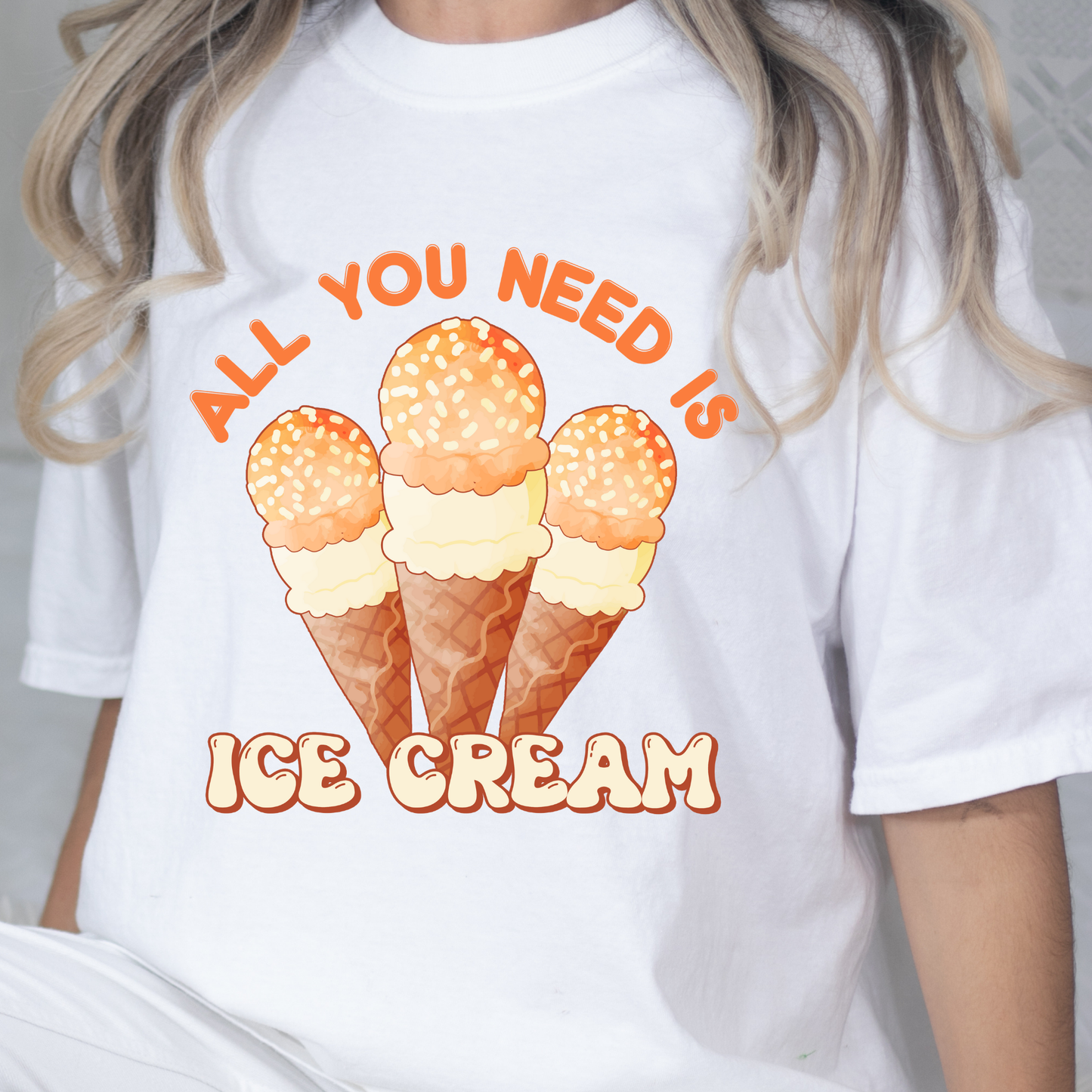 Ice Cream Graphic Tee
