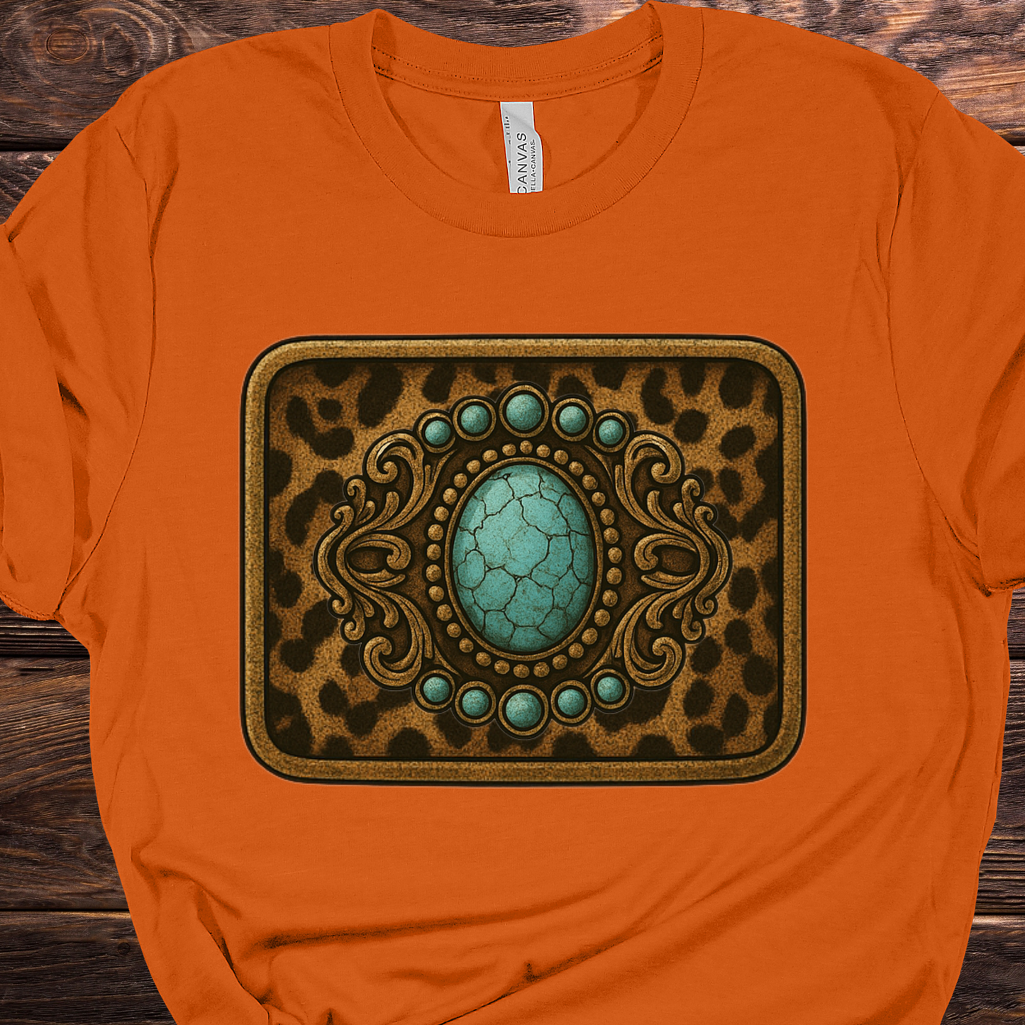 Leopard Stone Graphic Tee