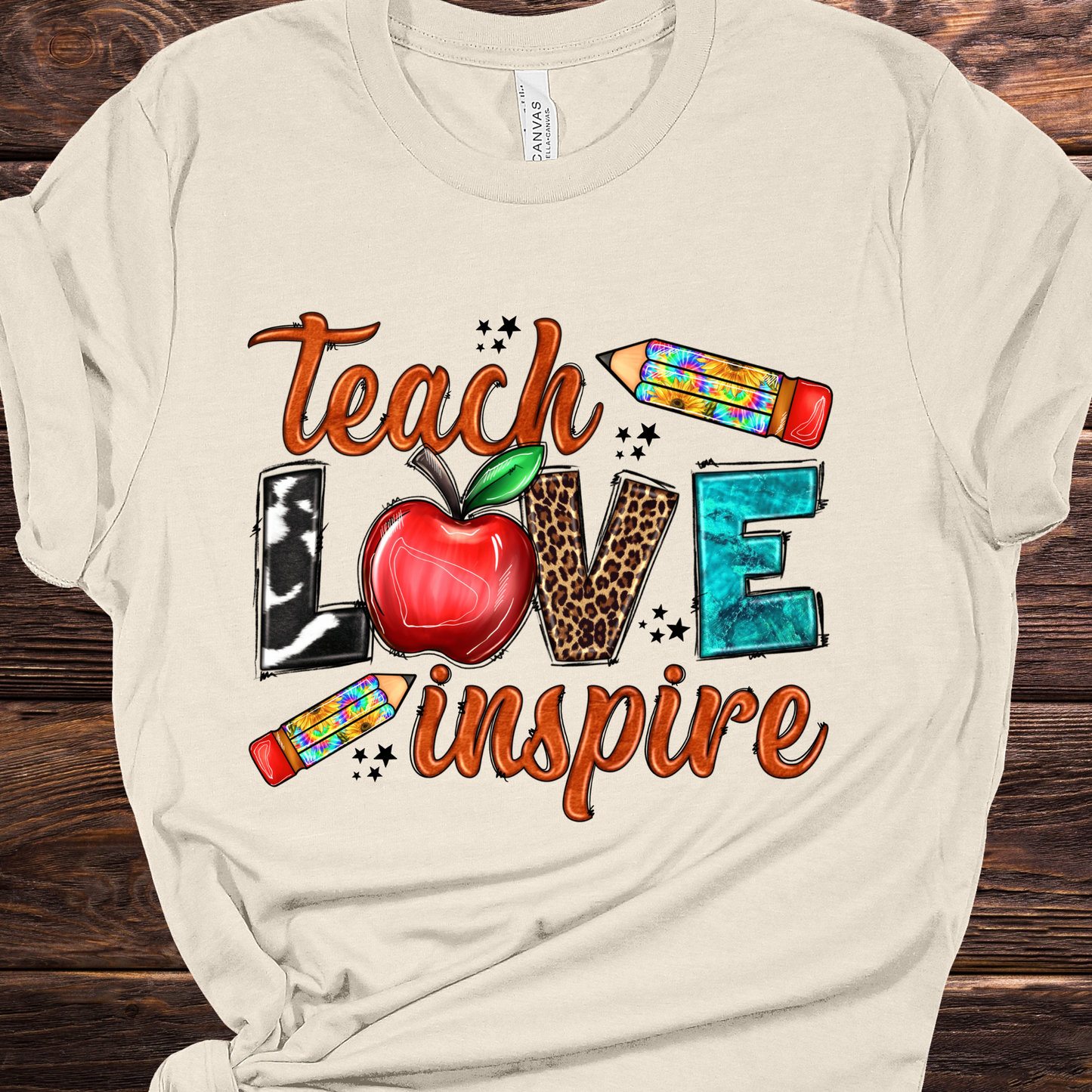Teacher Love Graphic Tee