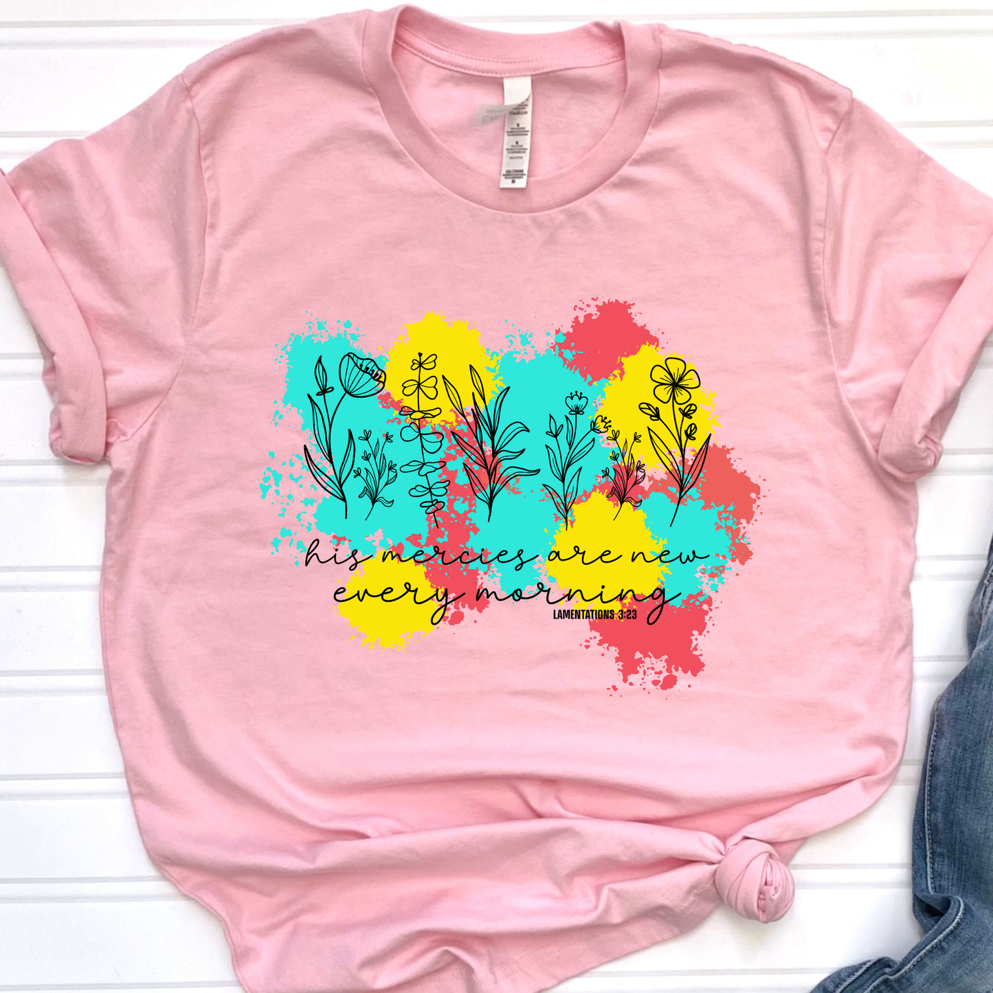 His Mercies Are New Graphic Tee