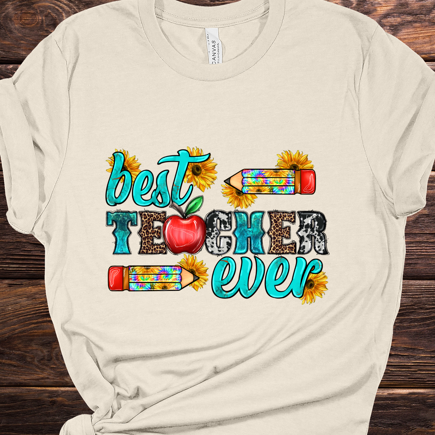 Best Teacher Ever Graphic Tee