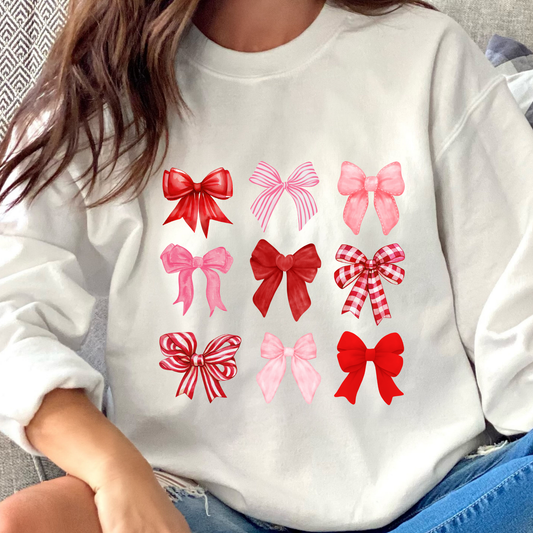Girly Bows Sweatshirt