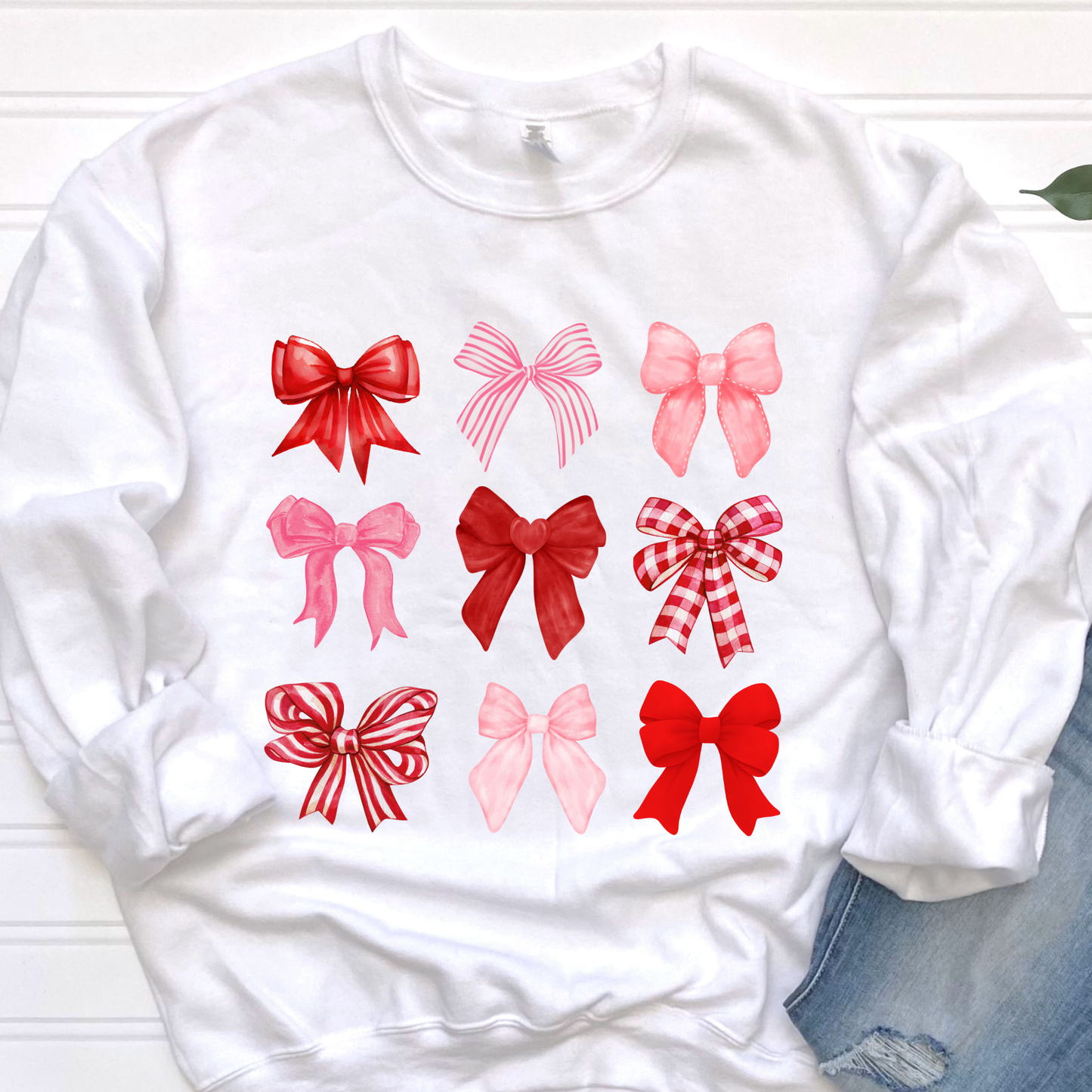 Girly Bows Sweatshirt