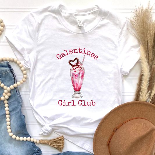 Galentines Girl Club Graphic Tee