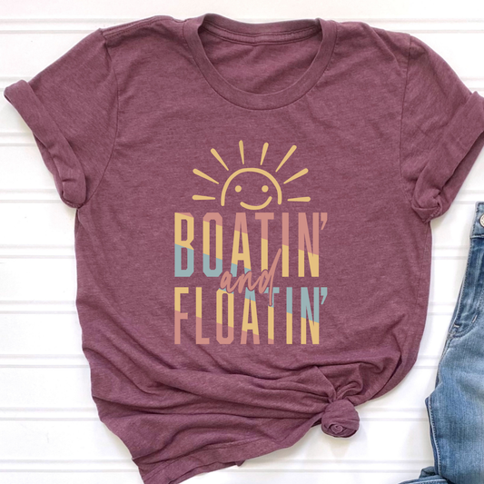 Boatin and Floatin Graphic Tee