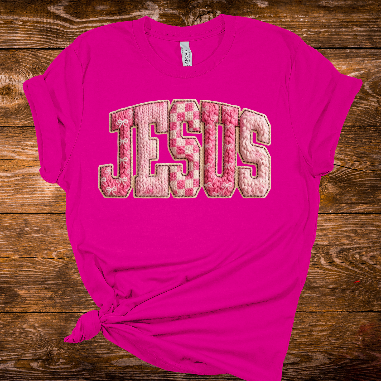 Jesus Pink Graphic Tee