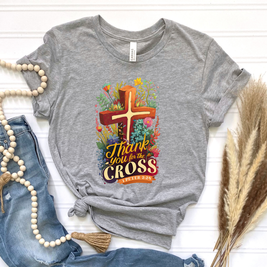 Thank You For The Cross Graphic Tee