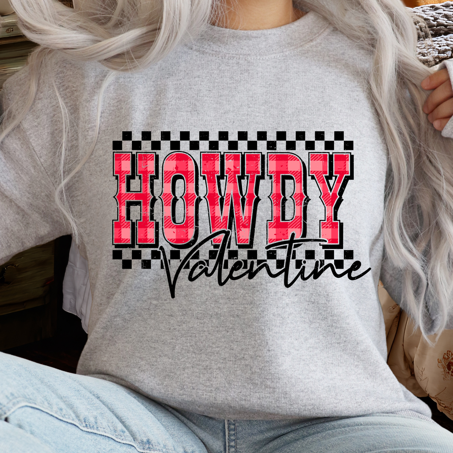 Howdy Valentine Sweatshirt