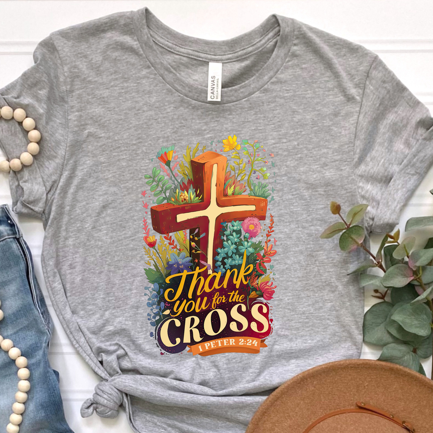 Thank You For The Cross Graphic Tee