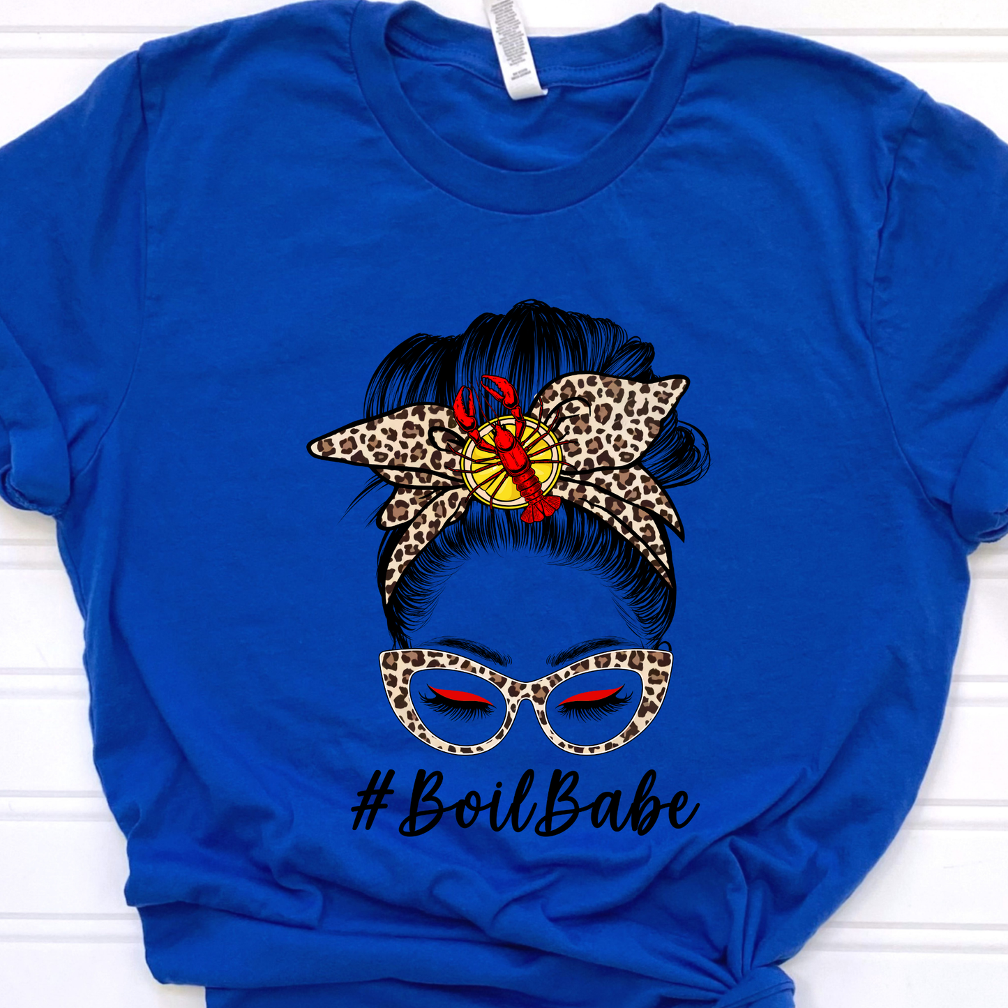 Boil Babe Blue Graphic Tee