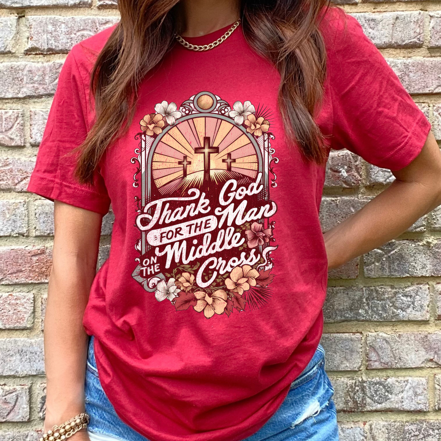The Middle Cross Graphic Tee
