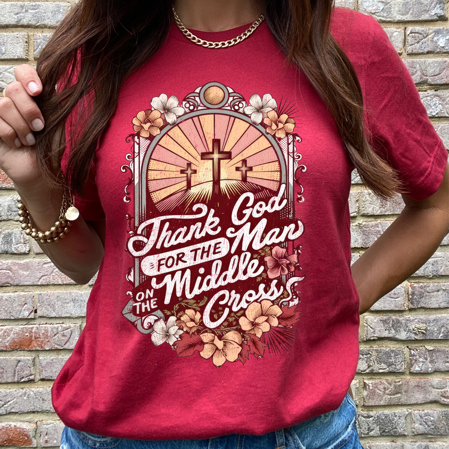 The Middle Cross Graphic Tee