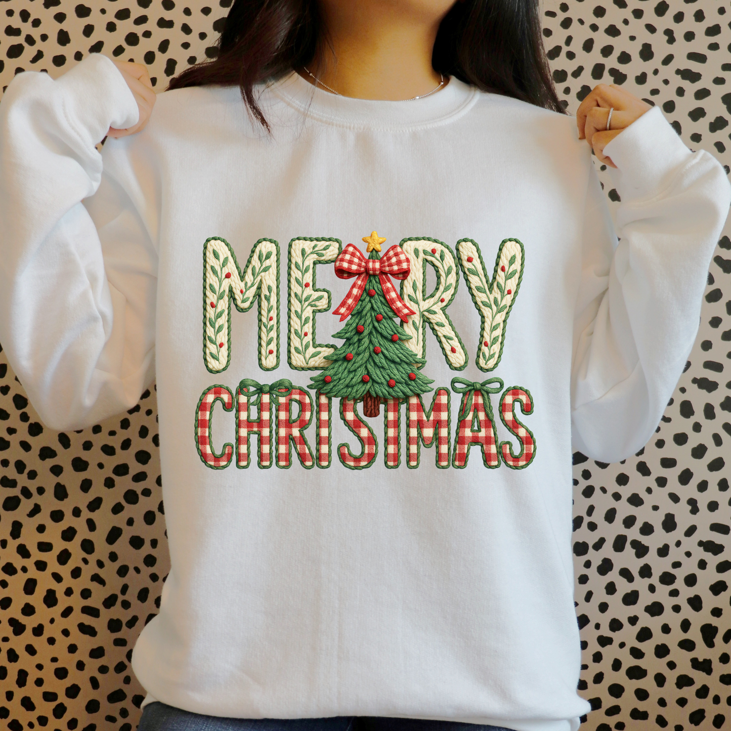 Merry Christmas Tree Sweatshirt