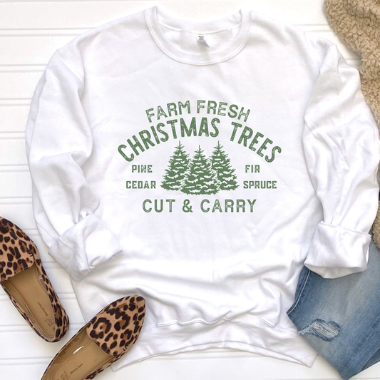 Christmas Trees Sweatshirt