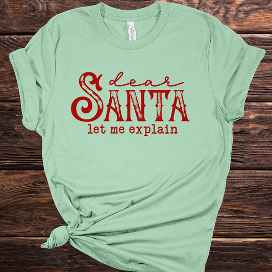 Dear Santa Graphic Tee