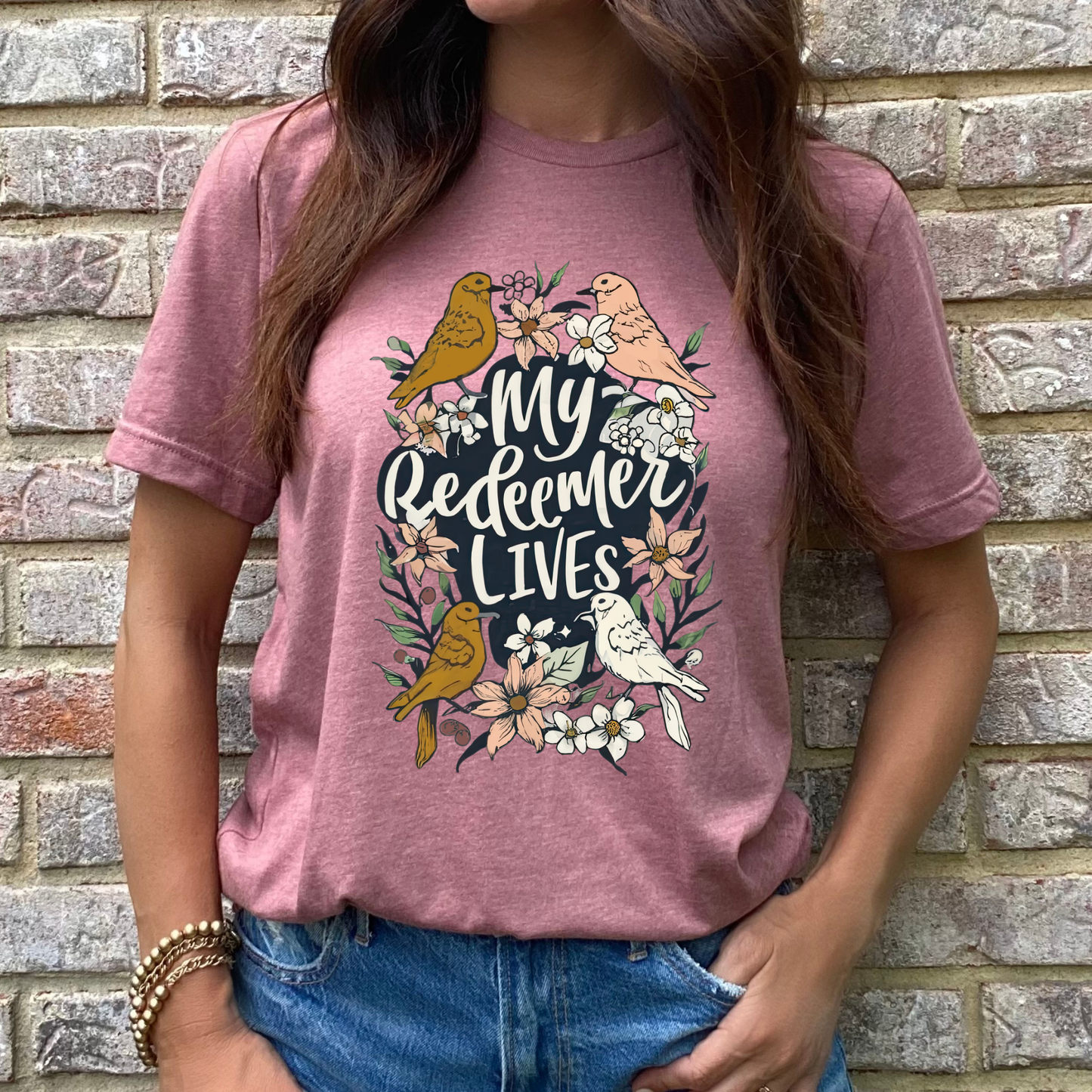 My Redeemer Lives Graphic Tee