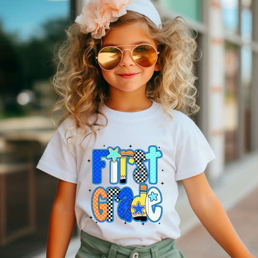 First Grade Youth Graphic Tee