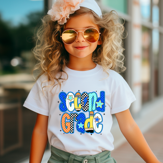 Second Grade Youth Graphic Tee