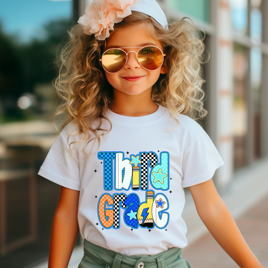 Third Grade Youth Graphic Tee