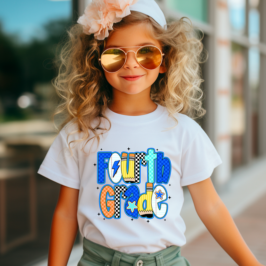 Fourth Grade Youth Graphic Tee