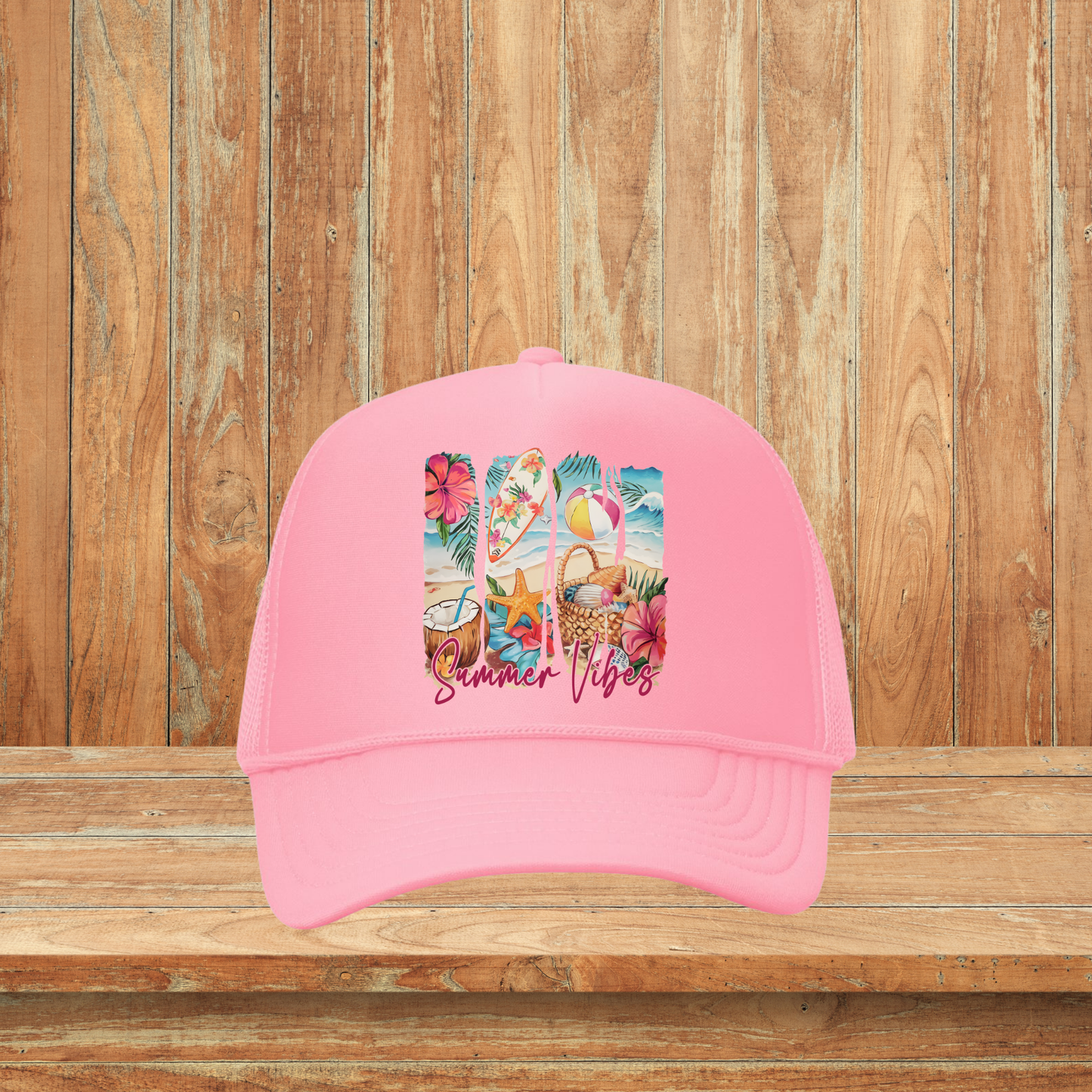 Pink Summer Vibes Hat