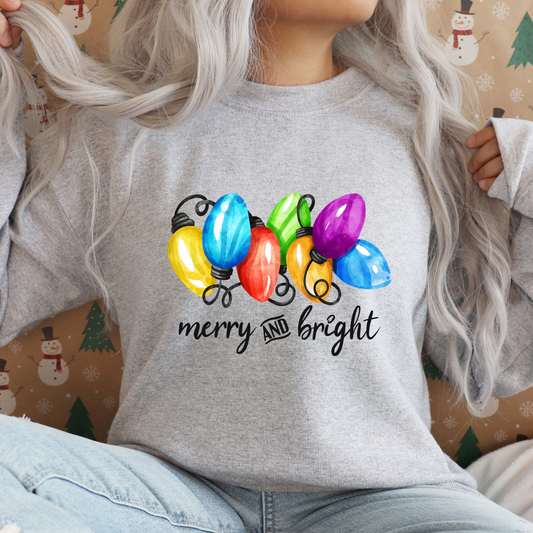 Merry and Bright Sweatshirt